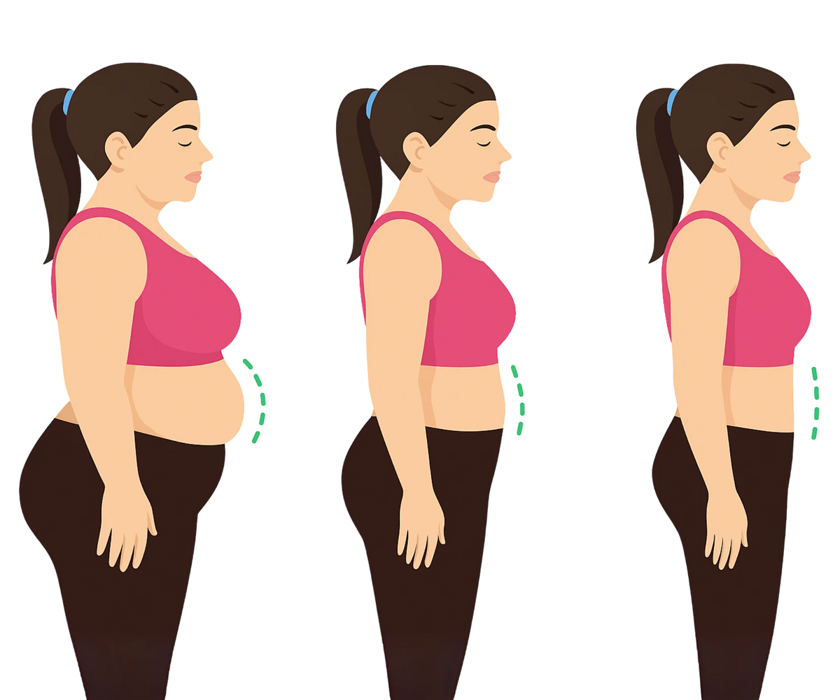 Ilustración de una figura femenina