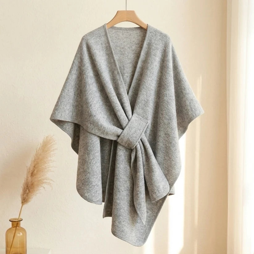 Bufanda Poncho Larga