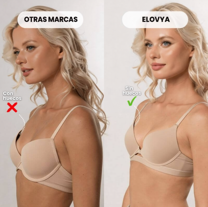 SUJETADOR Elovya™ ESPECIAL PARA COPAS AA-C | REALCE NATURAL, SUJECIÓN PERFECTA Y SIN HUECOS