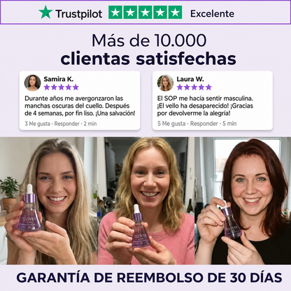 Inhibidor vegetal del crecimiento del vello