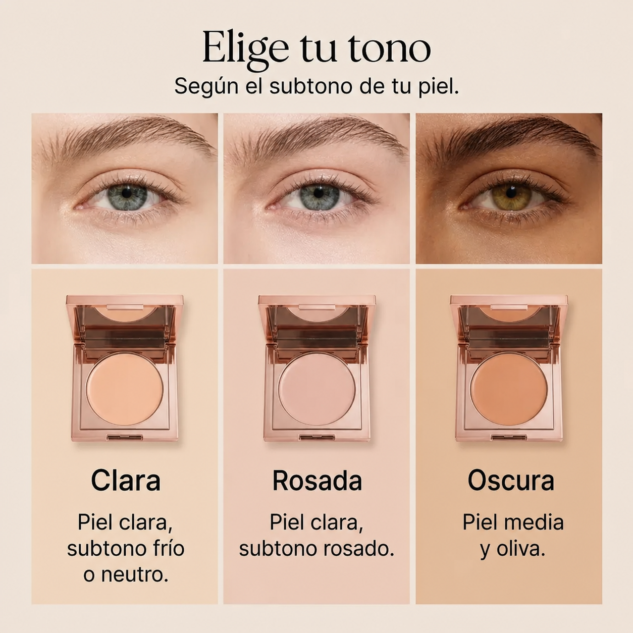 CC Cream correctora de ojeras