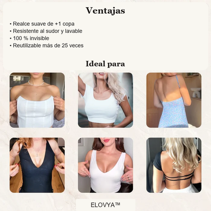 Sujetador adhesivo push-up sin tirantes™