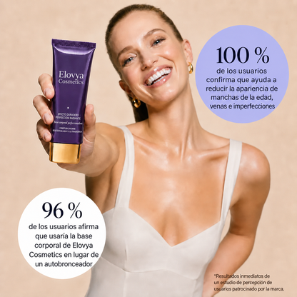 Corrector del tono corporal con efecto bronceado + brocha DE REGALO