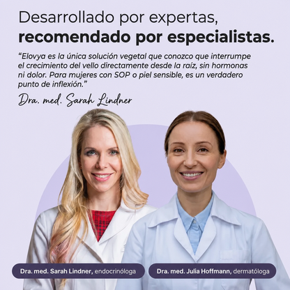 Inhibidor vegetal del crecimiento del vello