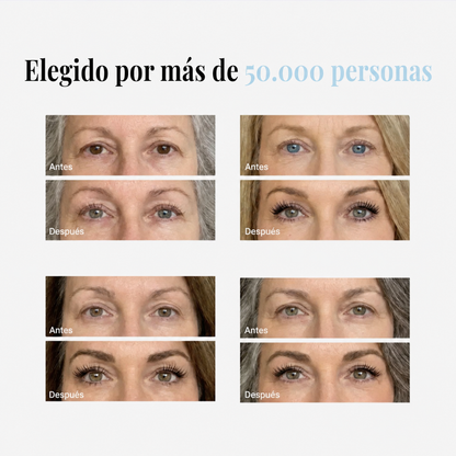Máscara de pestañas con sérum de crecimiento