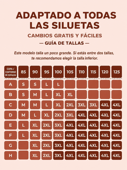 Sujetador ShapeLift™ | Comodidad absoluta, sujeción perfecta y cero molestias