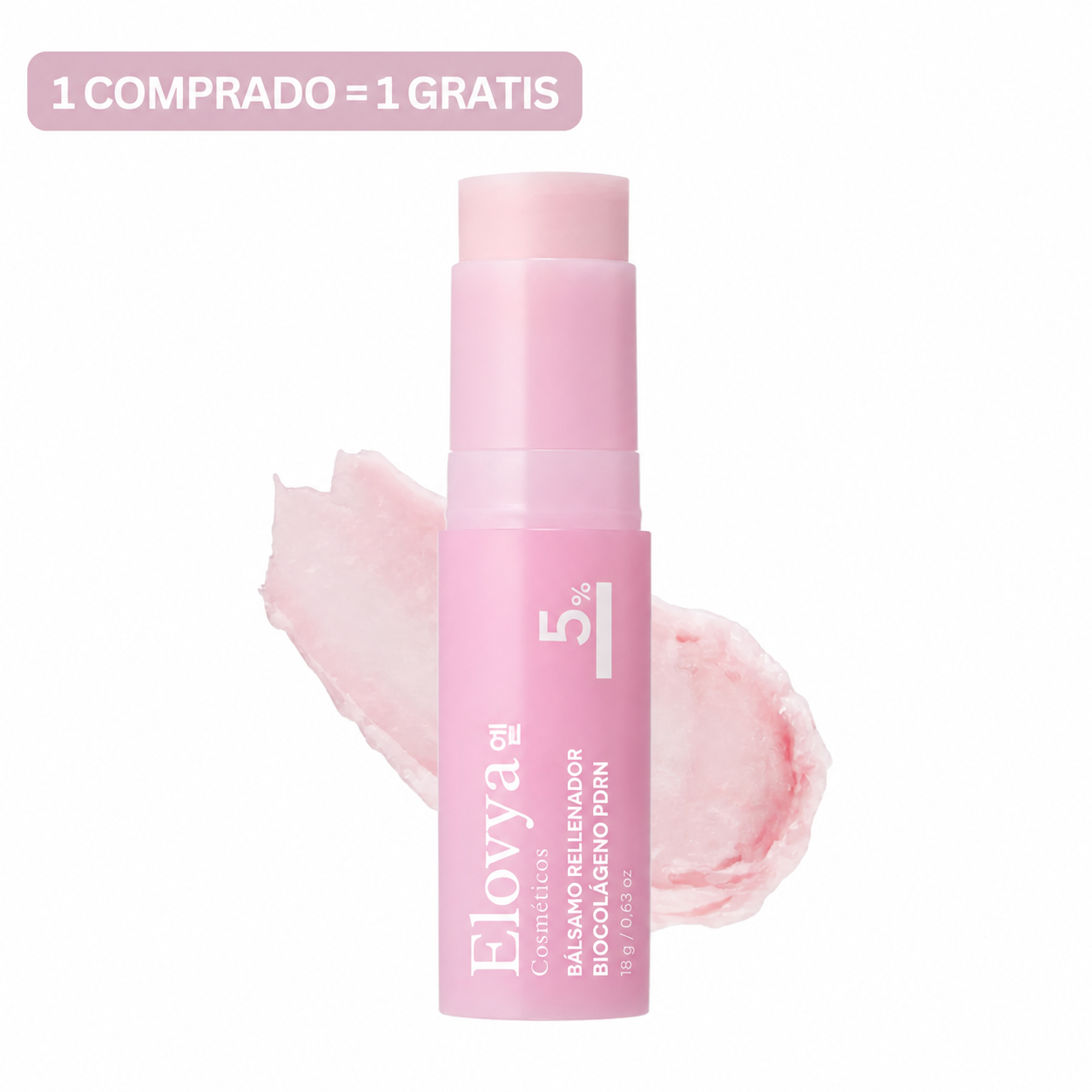 Stick repulpante de biocolágeno con PDRN