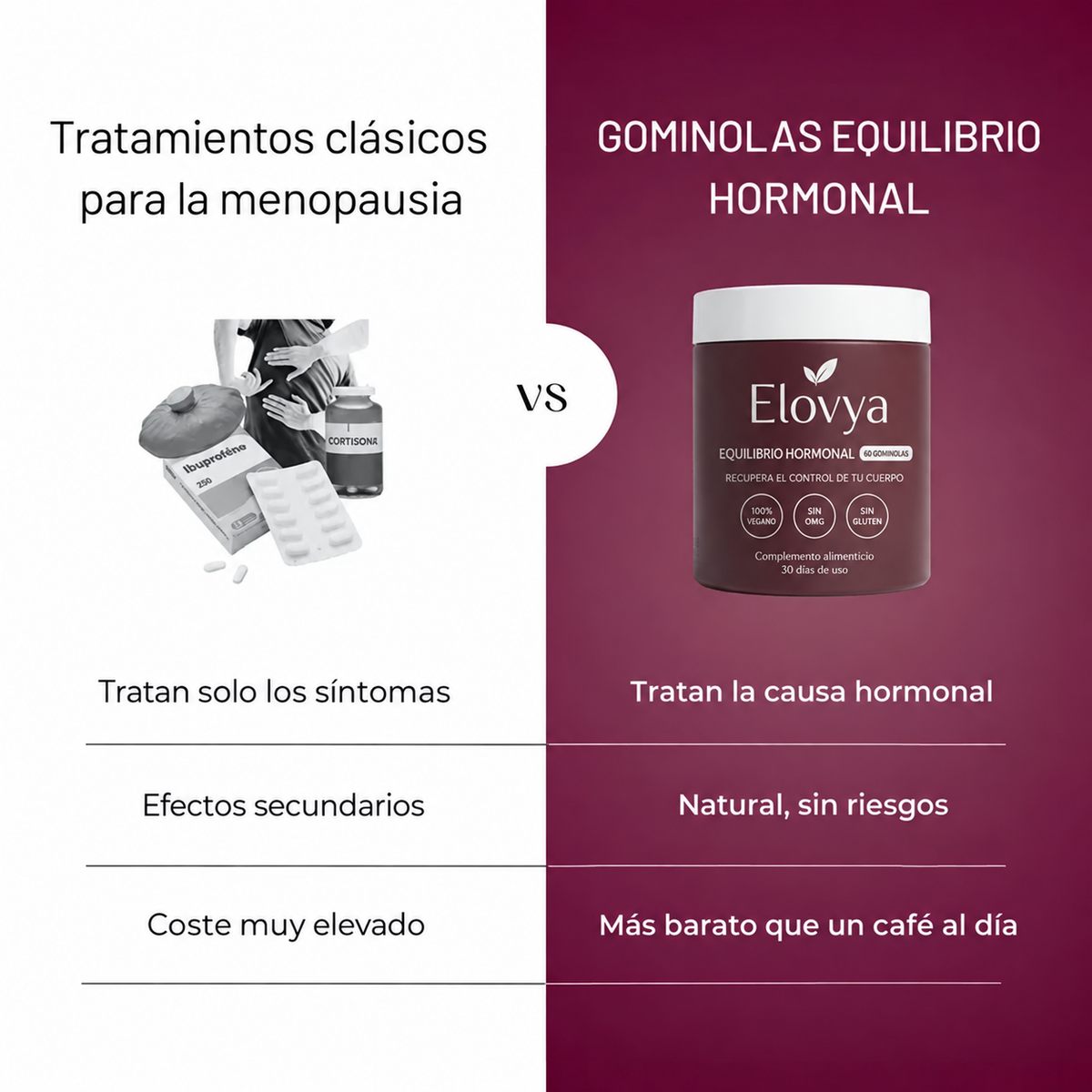Gummies para el equilibrio hormonal
