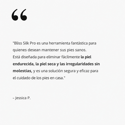 Bliss Silk Pro 2: pies suaves sin gastar en caros tratamientos de pedicura