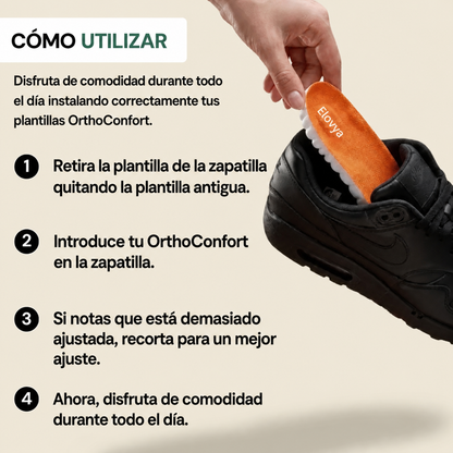 Plantillas OrthoConfort – Alivio ortopédico